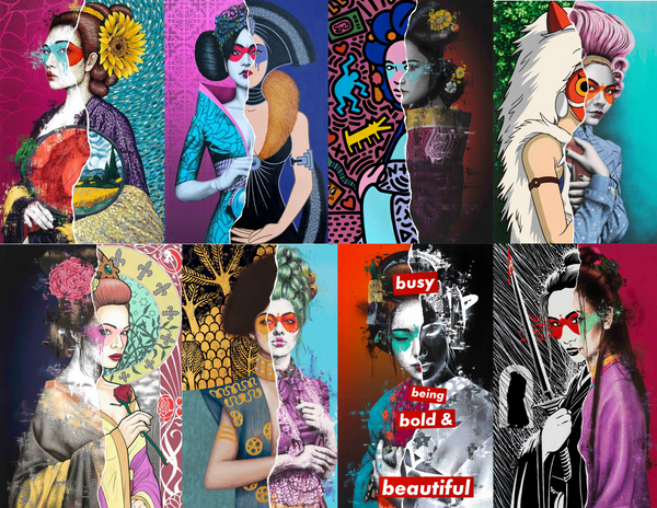 Debut HomEage Box Portfolio Art Set Archival Prints by Fin DAC