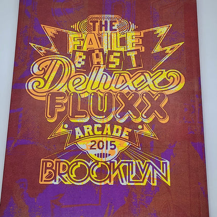 Deluxx Fluxx Arcade Book Television Cover by Faile x Bast- Michael Polimeni