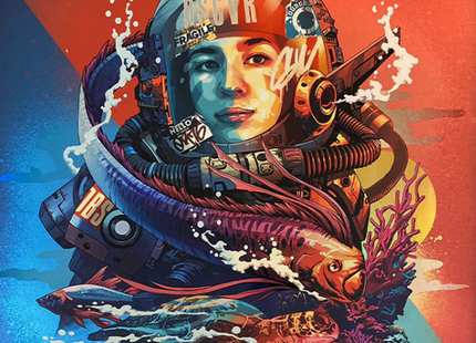 Discover Holographic Foil Archival Print by Dragon76