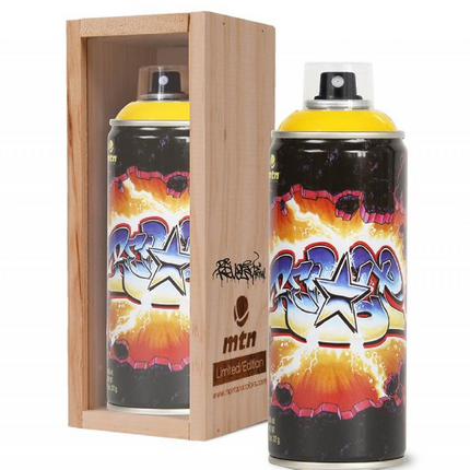 Dr Revolt Ganges Yellow Wildstyle Spray Paint Can by Montana MTN