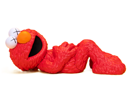 Elmo Art Toy by Sesame Street x Kaws- Brian Donnelly