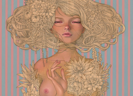 Enchantress Archival Print by Audrey Kawasaki