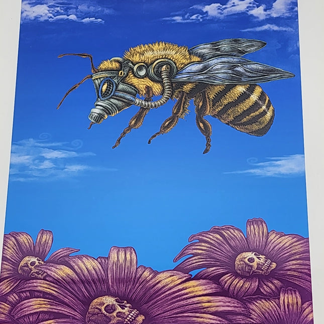 Endangered Bees Mini Archival Print by Emek Golan