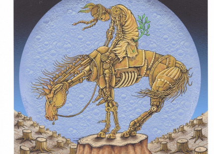 End of the Trail Mini Archival Print by Emek Golan