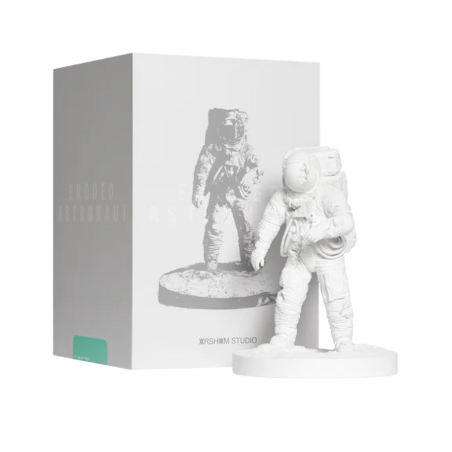 Eroded Astronaut Resin Sculpture by Daniel Arsham x Billionaire Boys Club