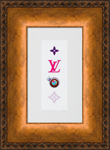 Eye Love Superflat Pink Print by Louis Vuitton x Takashi Murakami TM/KK
