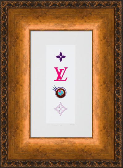 Eye Love Superflat Pink Print by Louis Vuitton x Takashi Murakami TM/KK