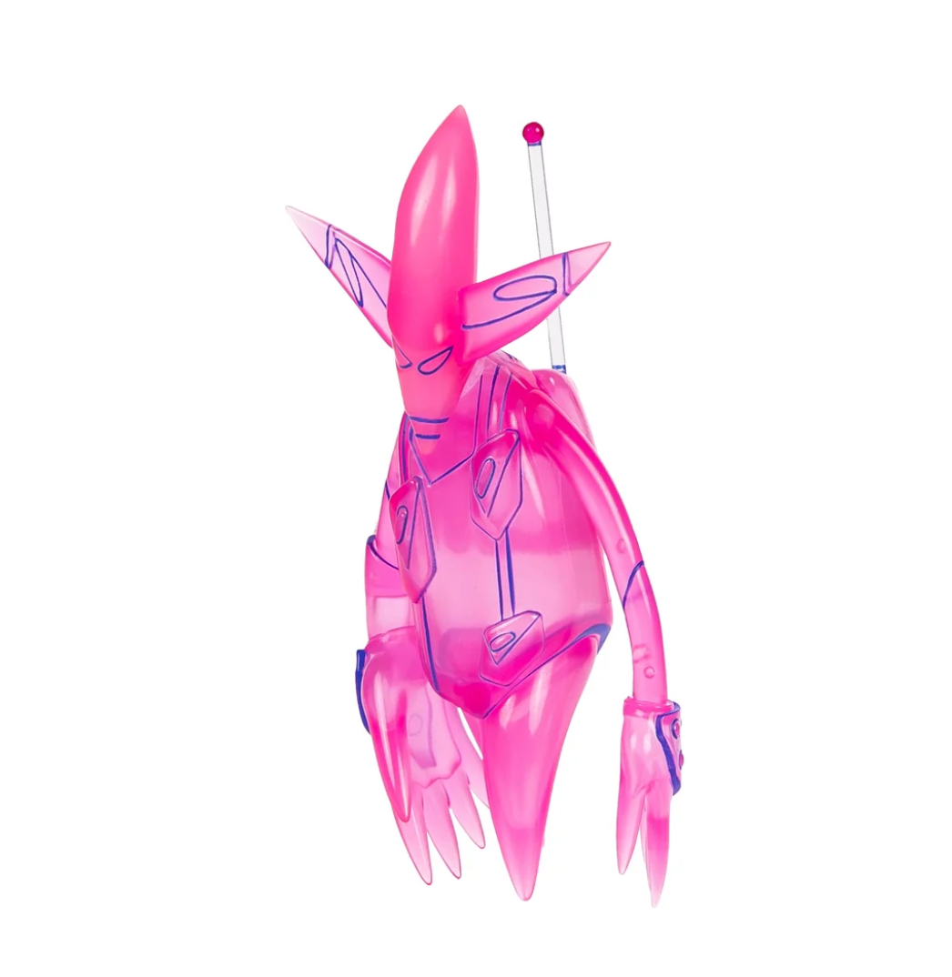 FL-001 Mini Pointman Pink Vinyl Figure Art Toy by Futura