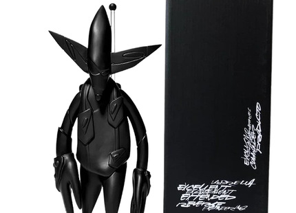 FL-001 Pointman Black Vinyl Figure Art Toy by Futura 2000- Leonard McGurr