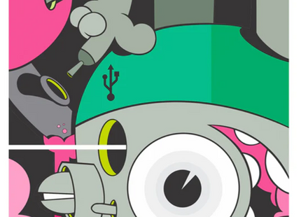 Filling Holes Archival Print by Dalek- James Marshall