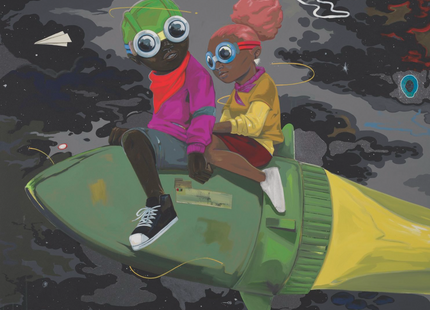 Finally Some Alone Time Archival Print by Hebru Brantley