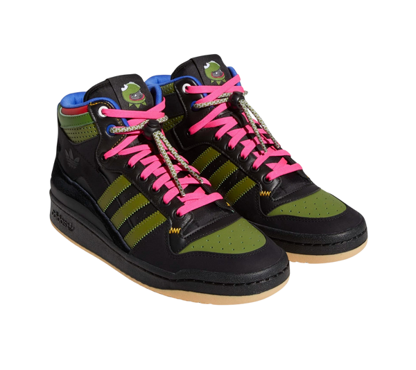 Forum MID RT Shoe Size 6.5 by Adidas x Hebru Brantley