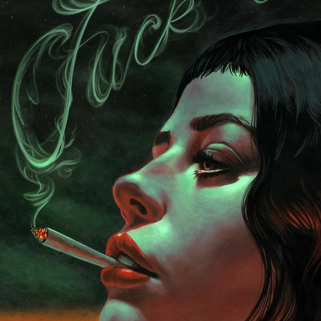 Fuck It Archival Print by Casey Weldon