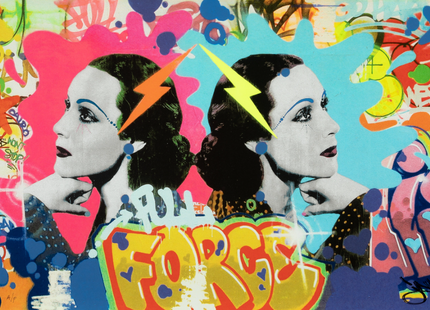 Full Force AP Silkscreen Print by Indie184- Soraya Marquez