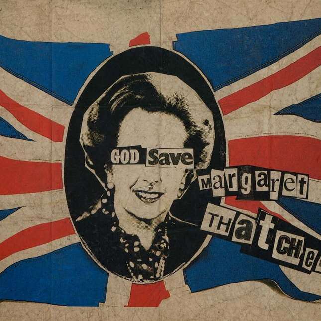 God Save Margaret Thatchers Children by Billy Childish x Jamie Reid