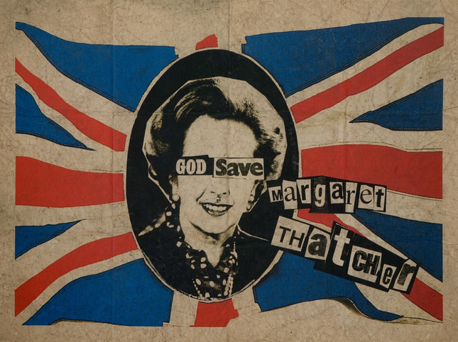 God Save Margaret Thatchers Children by Billy Childish x Jamie Reid