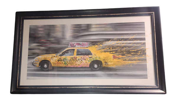 Going to NY Silkscreen Print by Mr Brainwash- Thierry Guetta