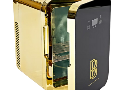 Gold Mini Fridge Object Art by Ben Baller