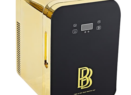 Gold Mini Fridge Object Art by Ben Baller