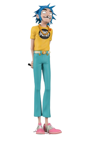 Gorillaz 2D Song Machine 12 Music Figure Art Toy by SuperPlastic