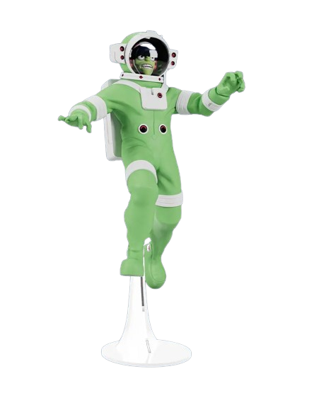 Gorillaz Murdoc Astronauts Music Figure Art Toy by SuperPlastic