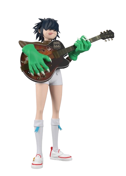 Gorillaz Noodle Song Machine 11 Music Figure Art Toy by SuperPlastic