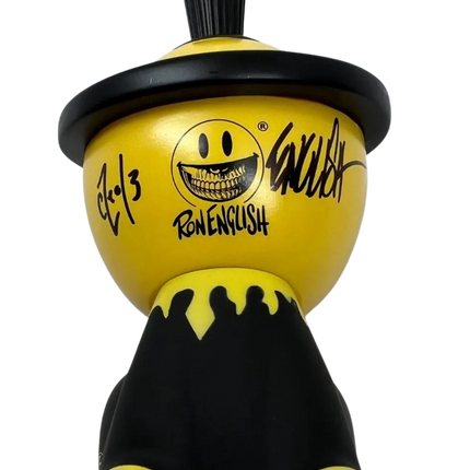 Grinbot Signed Canbot Canz Art Toy by Ron English x Czee13