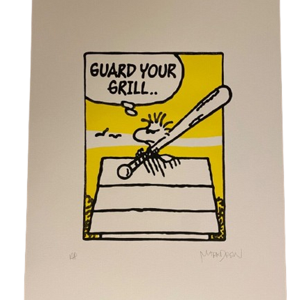 Guard Your Grill Naughty by Nature AP Silkscreen Print by Mark Drew