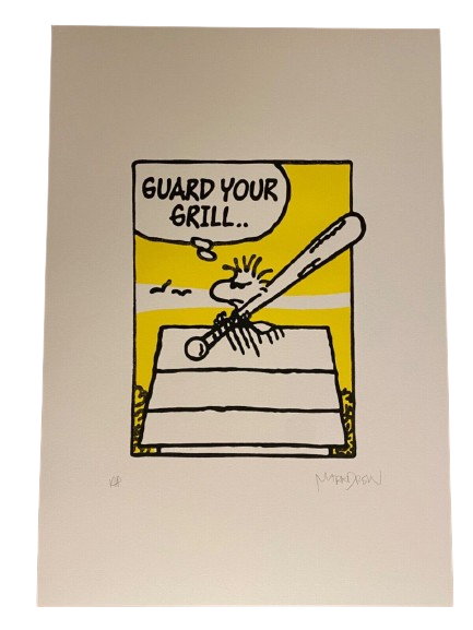 Guard Your Grill Naughty by Nature AP Silkscreen Print by Mark Drew