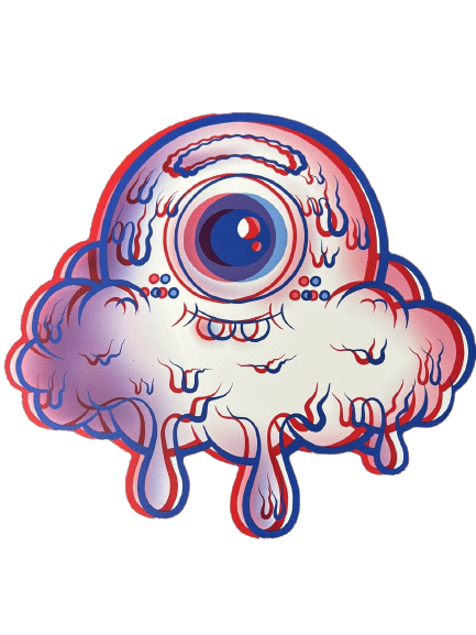 Impresión 3D troquelada en madera con acabado UV de Buff Monster