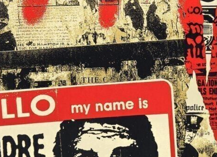 Hello My Name Is AP Silkscreen Print by Shepard Fairey- OBEY