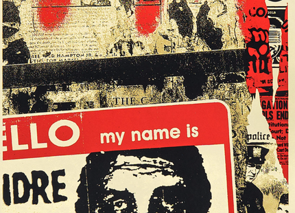 Hello My Name Is Silkscreen Print by Shepard Fairey- OBEY