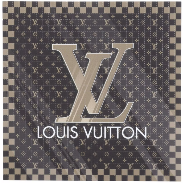 High Fashion I Louis Vuitton Blotter Print by Denial- Daniel Bombardier