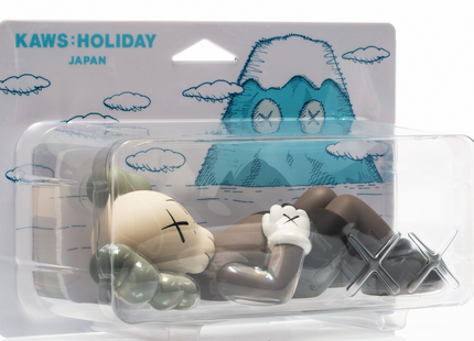 Holiday Japan- Brown Fine Art Toy by Kaws- Brian Donnelly