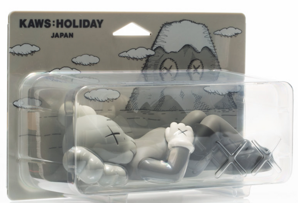 Holiday Japan - Juguete de arte gris de Kaws - Brian Donnelly