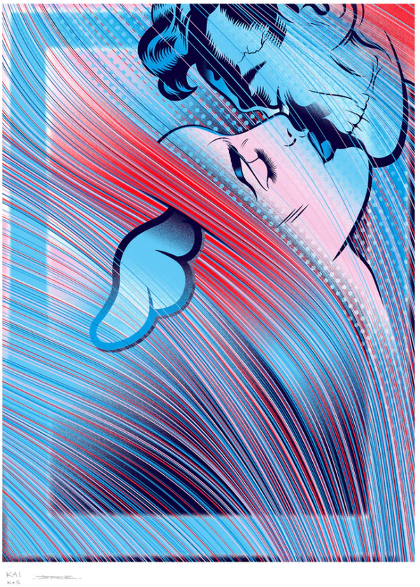 Human Nature Silkscreen Print by D*Face x Kai and Sunny