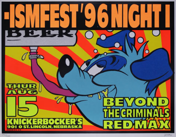 ISMFEST 96 Night 1 Beyond the Criminals Red Max 1996 Lincoln NE ISMFEST 96 Night 1 Beyond the Criminals Red Max 1996 Lincoln NE