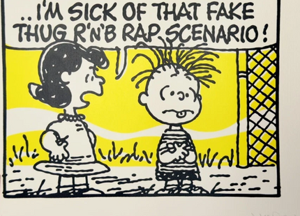 I'm Sick Of That Fake Thug Dead Prez Silkscreen Print by Mark Drew