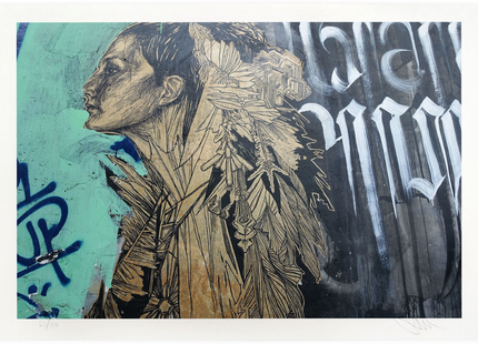 Ice Queen Jogjakarta Indonesia Giclee Print by Swoon- Caledonia Curry