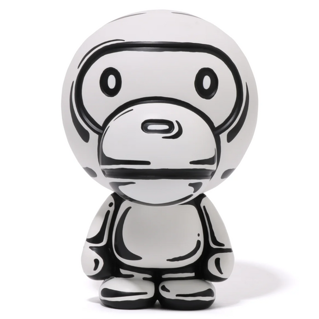 JV Baby Milo Polystone Resin Sculpture by Joshua Vides x Bape- A Bathing Ape