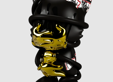 Janky De Slick Onyx SuperKranky SuperPlastic Art Toy by OG Slick