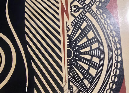 This Machine Kills Fascists AP Silkscreen Print by Shepard Fairey- OBEY