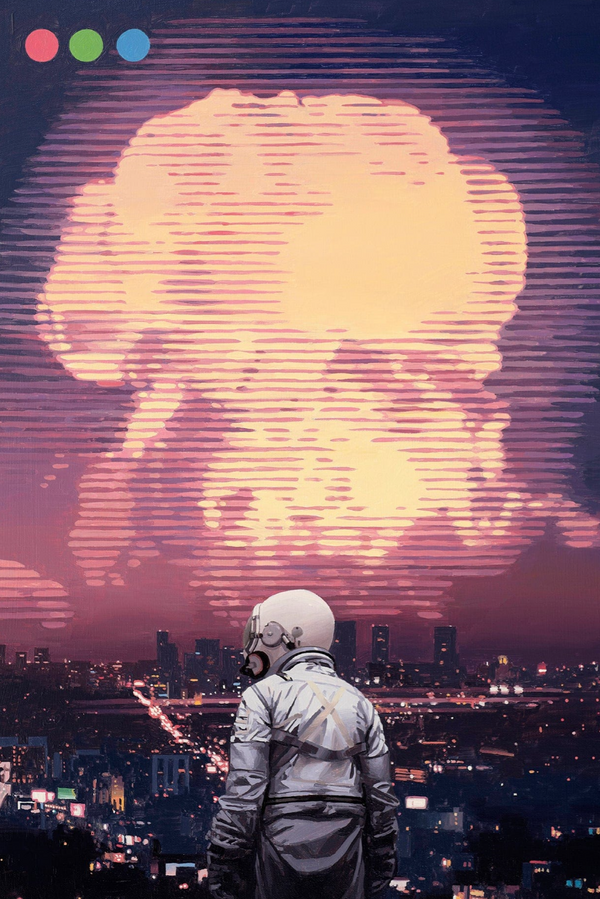 Impression giclée Kaboom par Scott Listfield