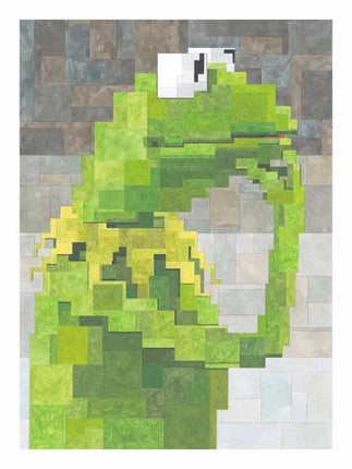 Kermit Muppet Archival Print by Adam Lister