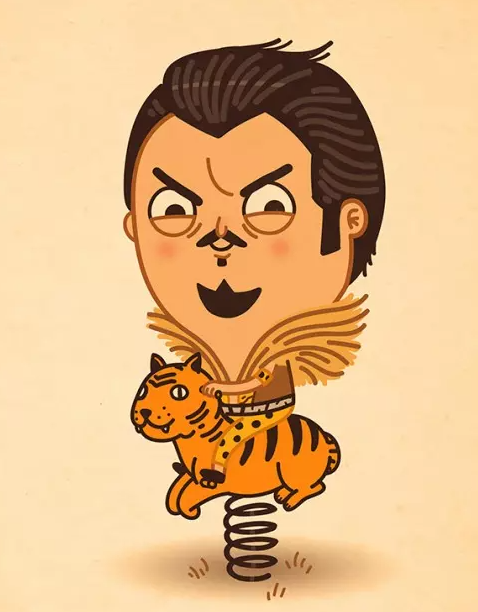 Impression giclée Kraven Marvel Playday par Mike Mitchell