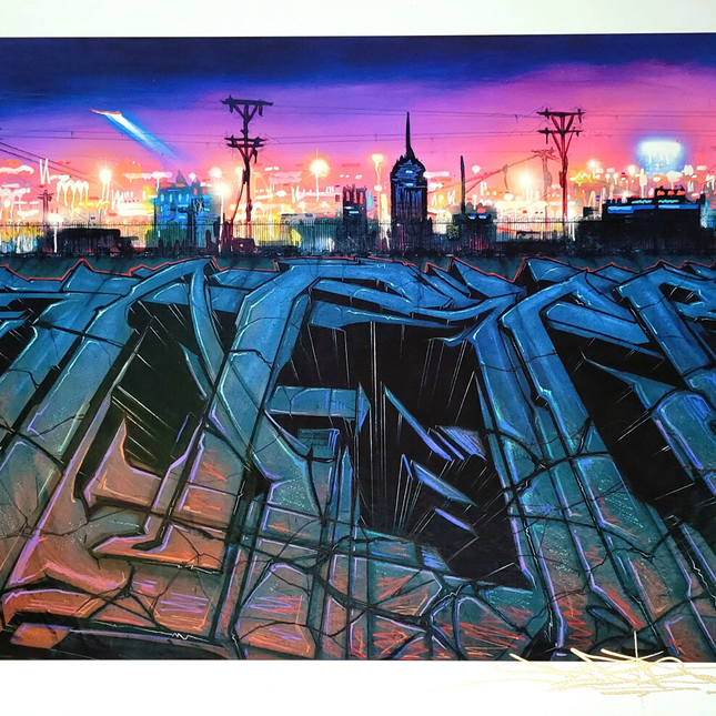 LARIVER 2050 AP HPM Giclee Print by Saber