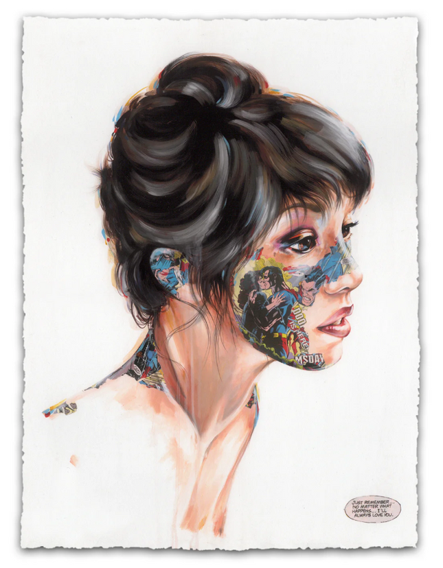 La Cage et L’amour Éternel Love AP Giclee Print by Sandra Chevrier