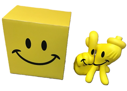 La La Land All Yellow LA Hands Vinyl Art Toy by OG Slick