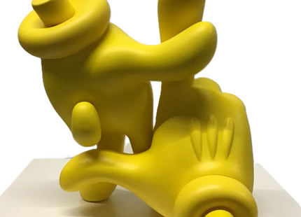 La La Land All Yellow LA Hands Vinyl Art Toy by OG Slick