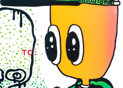 Label 907 Vol III Sunset Silkscreen Print by UFO907